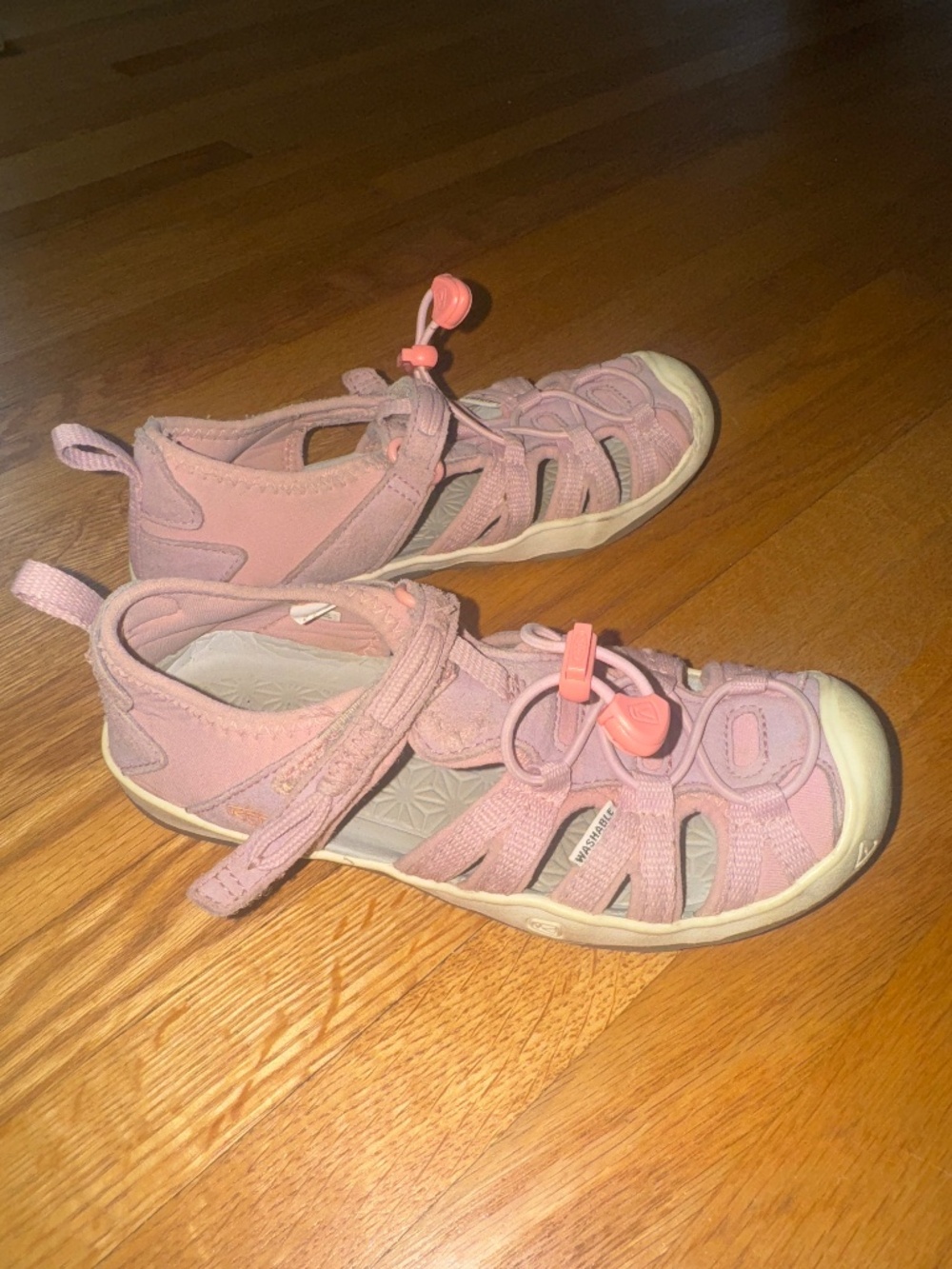KEEN Moxie Sandal Nostalgia Rose/Papaya Punch Size 13